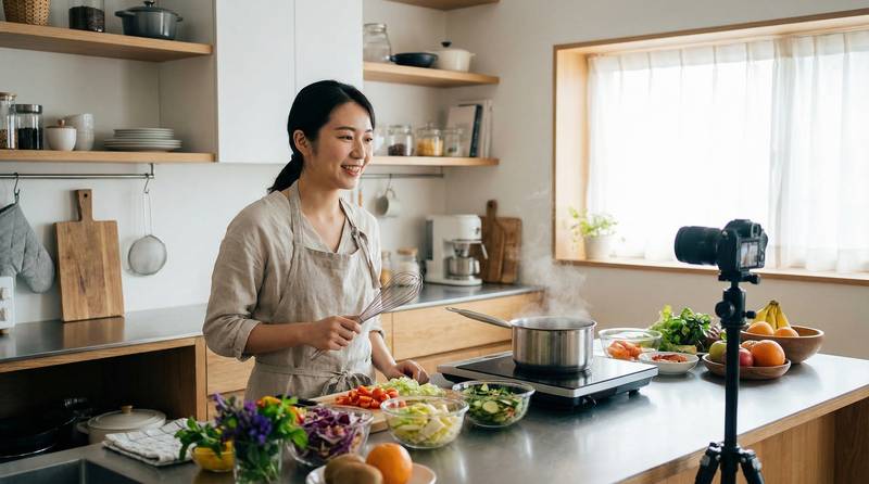 女神视频美食视频教程